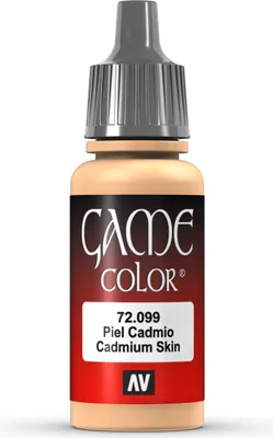 Game Color Acrylfarbe Vallejo 72099 Cadmium Skin 17ml Miniatur Farbe