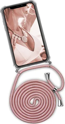Produktbild von TWIST-Case + TWIST-Cord für iPhone 11 Pro Max, Farbe:Shiny Blush (Silber)
