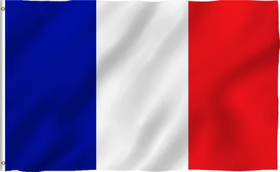 Produktbild von Frankreich France Flagge mit Ösen Fahne 150x90 Metalösen Wetterfest Fahnenmast