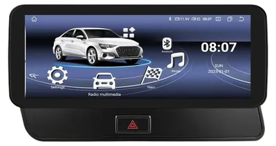 Obrázek produktu pro Android 13, autorádio – multimediální přehrávač – 2DIN rádio – CarPlay – GPS navigace – 10,25palcový dotykový displej