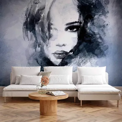 Produktbild von Vlies Fototapete - Blue Enigma 300x210 cm Menschen h-B-0020-a-c