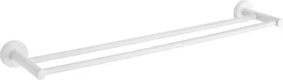 Produktbild von Mexen Remo Doppelhandtuchhalter, Weiß - 7050725-20