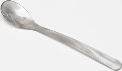 Image de G.F. Heim Söhne Cuillère en verre acrylique argenté 16cm 72/16-28