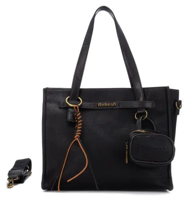 Produktbild von REFRESH - Handtasche Damen Schwarz - Modernes und praktisches Design - Ideal für
