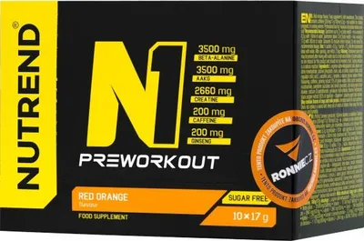 Immagine prodotto di N1 Pre-allenamento - 10x 17 g, grep