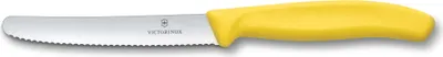 Image de Victorinox Couteau à tomates Swiss Classic dentelé jaune 11 cm