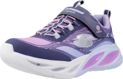 A single child's sneaker is shown from a side angle against a white background.