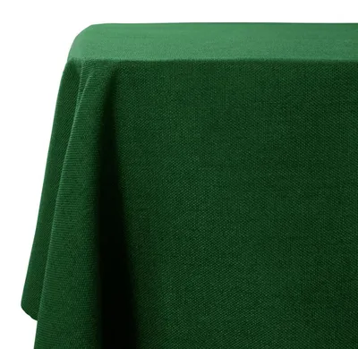Obrázok produktu pre Obrus, umývateľný, tmavozelený, 140 x 180 cm, vzhľad ľanu, vodotesný, obdĺžnikový