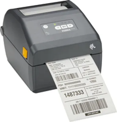 Obrázok produktu pre Zebra ZD421 - Wärmeübertragung - 300 x 300 DPI - 305 mm/sek - Verkabelt & Kabellos - Schwarz - Grau