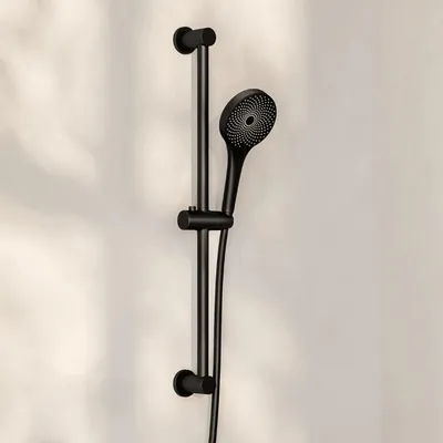 Zdjęcie produktu dla LOMAZOO Zestaw prysznicowy ze słuchawką 150 cm czarny