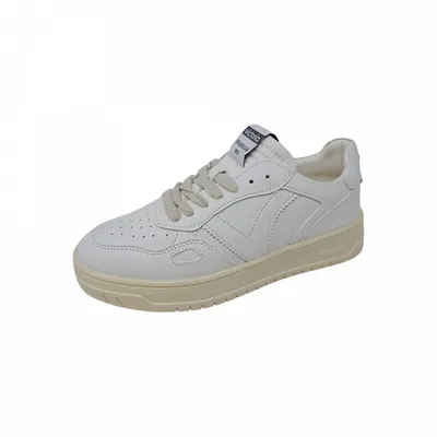 Image de Victoria Seul-Efecto-Piel Baskets blanc