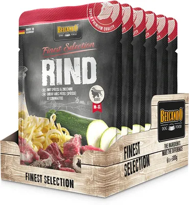 Image de BELCANDO® Bœuf avec spätzle & courgettes 6x 300g