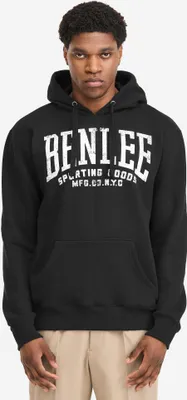 Produktbild von Herren Kapuzensweatshirt normale Passform WEELEY Black/White M BENLEE