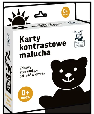 Produktbild von Kontrastkarten Kleinkind Teddybär 0m+, Captain Science