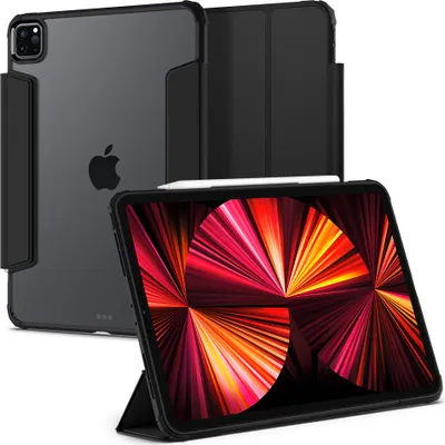 Produktbild von Hülle Spigen Ultra Hybrid Pro Apple iPad Pro 11 2020/2021 (2. und 3. Generation) Schwarz