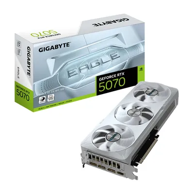 Zdjęcie produktu dla VGA Gigabyte GeForce® RTX 5070 12GB EAGLE OC ICE