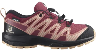 Zdjęcie produktu dla SALOMON SHOES XA PRO V8 CSWP J Earth/Black/ Earth Red/Black/Almond Cre 32