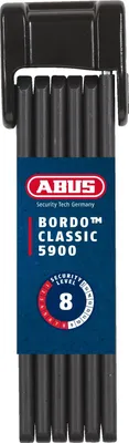 Produktbild von ABUS Faltschloss Bordo Classic 5900/90 ST - Flexibles Fahrradschloss aus Stahl