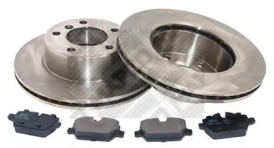 Produktbild von MAPCO Bremsenset Vorne Bremsscheiben Beläge Satz für BMW 1 Schrägheck (E87) 284mm