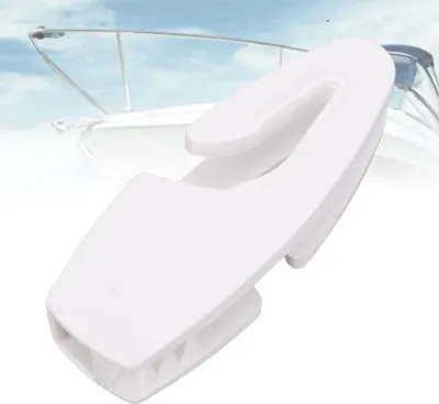 Produktbild von Schnellverstellhaken für Bootskotflügel, 13 mm, Marinequalität, Pontonschienen-Einstellbügel für Kajaks, Yachten, Weiß