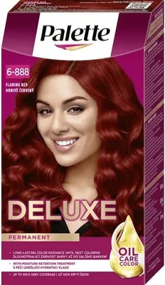 Produktbild von Palette 2559888 Deluxe 6-888 (575) Feuerrot 50 ml