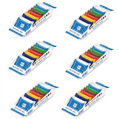 Produktbild von Ritter Sport Minis Bunter Mix Schokoladentäfelchen 150g 12er Pack