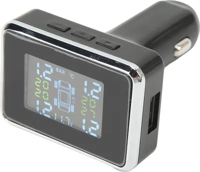 Produktbild von DC 12V Reifendruckkontrolle Stabiles Signal Lange Empfangsentfernung USB-Ausgang Drahtloses TPMS für LKW-Wohnmobile