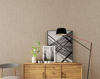 Productafbeelding van Elzusha - Modern Non-woven Behang met Katoenlook voor Slaapkamer en Woonkamer