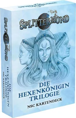 Produktbild von UHR01030 - Splittermond: Hexenkönigin-Trilogie NSC Kartendeck (DE)