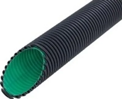 Produktbild von Kabelschutzrohr Flexibel Schwarz - Unterirdisches Kabelrohr 63mm
