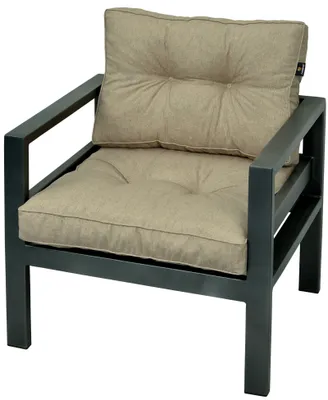 Zdjęcie produktu dla AMPO Poduchy poduszki na fotel ogrodowy rattan komplet