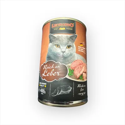 Produktbild von Leonardo Nassfutter - Reich an Leber - 6 x 400 g