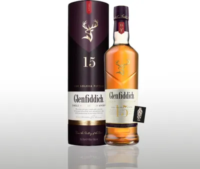 Produktbild von Glenfiddich Single Malt Scotch Whisky 15 years 0,7l (40% vol.) inkl. Geschenkbox (s. Bild) - [Enthält Sulfite]