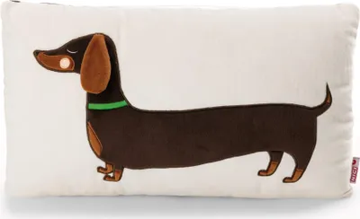 Produktbild von NICI - 61899 - Kissen, Dackel, 43cm x 25cm, Plüsch