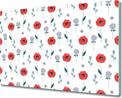 Produktbild von Glas Schneidebrett Herdabdeckplatten Schneideplatten - 80x52 cm - Schwäne weiß