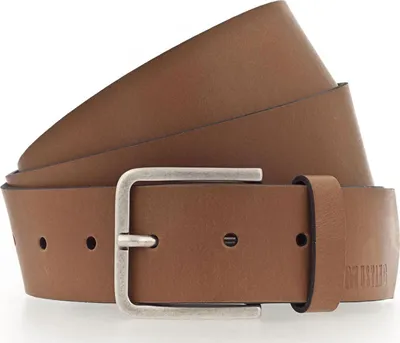 Produktbild von MUSTANG Leder Gürtel Leather Belt W95 Cognac hellbraun