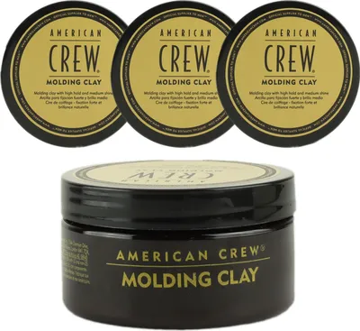 Produktbild von American Crew Classic Molding Clay 3 x 85 g Haarpaste Set