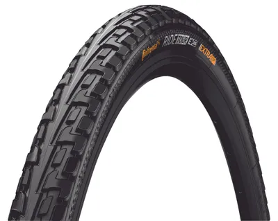 Produktbild von Continental RideTour, 28", Straße, Tubeless-Reifen, Klappbarer Wulst, Schwarz, 180 TPI
