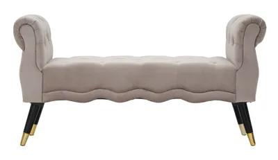 Produktbild von Bank Paris 120 x 60 x 40 cm Pinie Metall Polyester Mehrfarbig