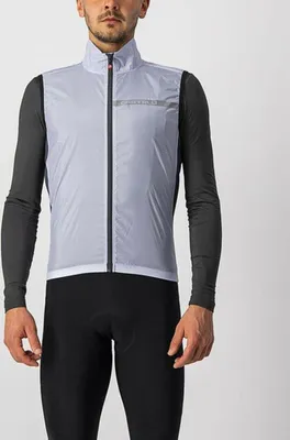 Produktbild von Castelli Squadra Stretch Weste Silver Gray/Dark Gray L