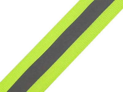 5m Reflektorband,25mm reflektierend neongelb