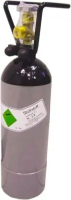 Produktbild von Stickstoff Flasche 2l ich-zapfe mit Cage für Stout Bier Zapfen Lebensmittelqualität
