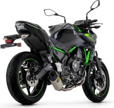 Produktbild von ARROW Auspuffanlage INDY RACE  Aluminium für Kawasaki Z650 und Ninja 650 Modelljahr 2021-