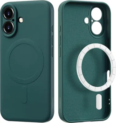 Immagine prodotto di imoshion Color Back Cover con MagSafe iPhone 16 - Verde scuro
