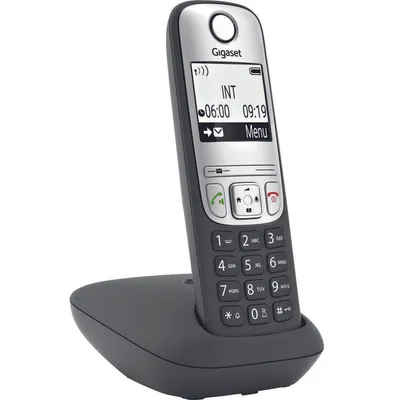 Zdjęcie produktu dla Gigaset A690 - Schnurlostelefon mit Rufnummernanzeige - ECO DECT\GAP - Schwarz (S30852-H2810-B101)