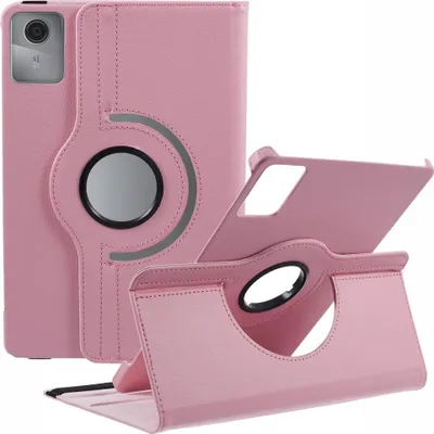 Produktbild von Lenovo Tab M11 Hülle - 360° Rotating Klapphülle - Pink