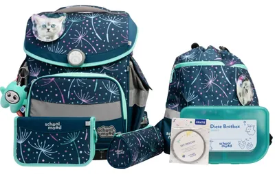 Obrázek produktu pro School Mood Timeless Pro Lina (kitten), 7dílná sada aktovek