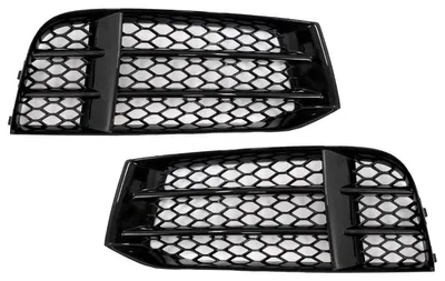 Imagen del producto de Rejilla lateral inferior para el parachoques delantero de Audi A5 8T 07-16, con diseño RS5.