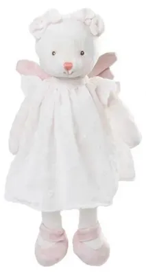 Produktbild von Bukowski Teddybär Engel Angelina 30 cm weiß/rosa Stoffteddybär
