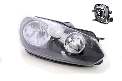 Immagine prodotto di Fari compatibili per VW Golf VI 5K1 AJ5 517 08-13, con lampadine H7 e H15, e fendinebbia 5K1941006L, 5K1941006E, 5K1941006H, 5K1941006J, 5K1941006Q, 5K19410